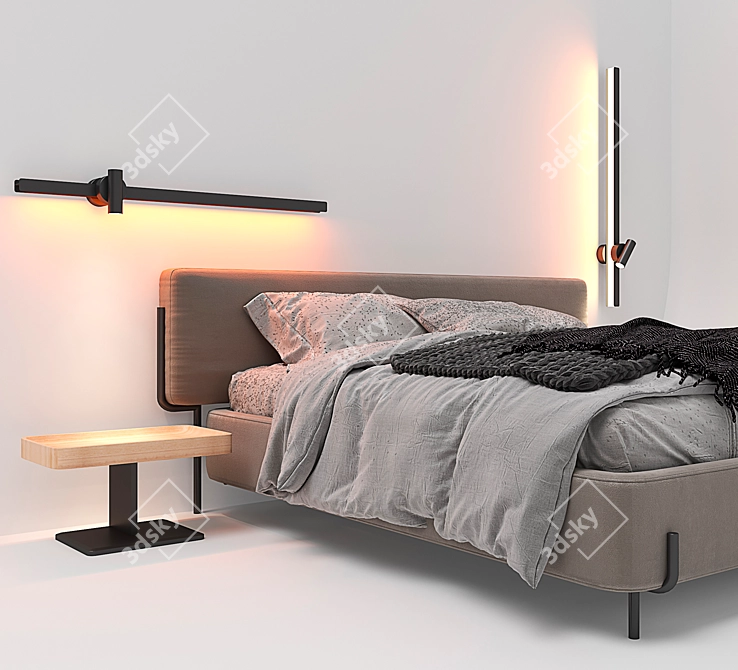 Sunrise Bedroom Light 3D model image 2