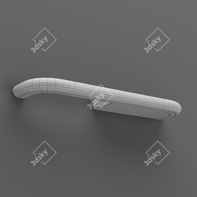 TENERIFE Technical LED Wall Sconce 3D model image 2