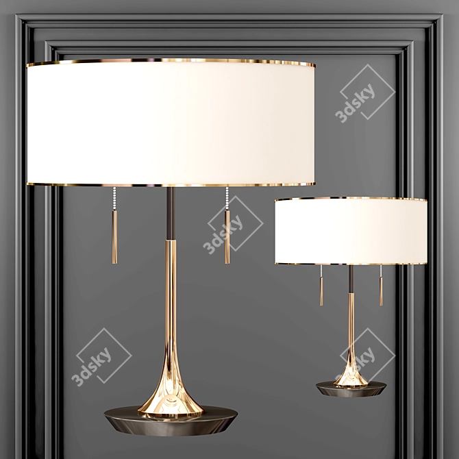 Modern Light Table Lamp 3D model image 1