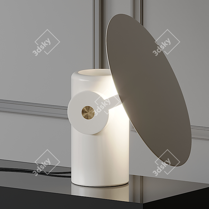 Arctic Glow Desk Lamp 3D model image 1