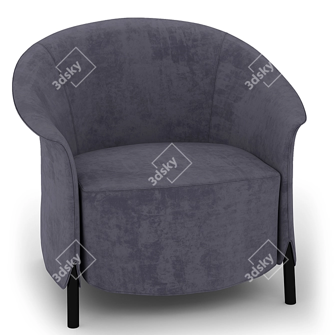 Elegant Comfort: Arflex Gloria 3D model image 3