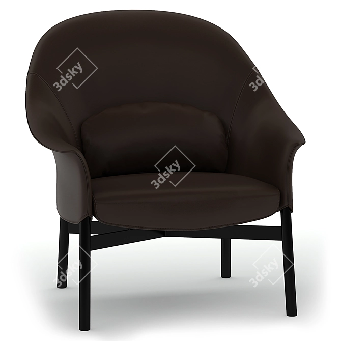 Gloria: Elegant Comfort with Arflex 3D model image 2