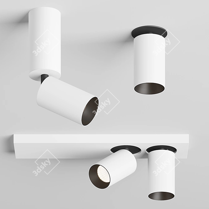 Arelux Xpipe - Sleek and Stylish Exhaust Upgrade 3D model image 1