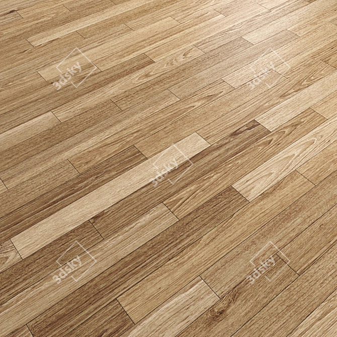 Floor Generator Plugin Wood Parquet 3D model image 1