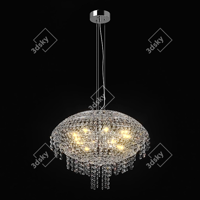 Elegant 700120 Osgona Pendant: Classic Design 3D model image 3