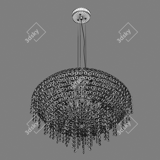 Elegant 700120 Osgona Pendant: Classic Design 3D model image 5