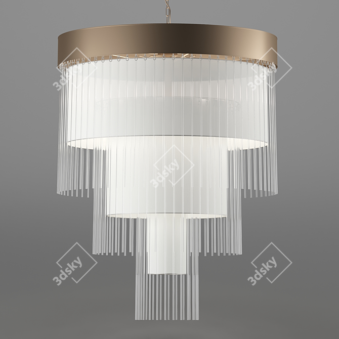 Elegant Italian Chandelier - Patrizia Volpato 2019 3D model image 2