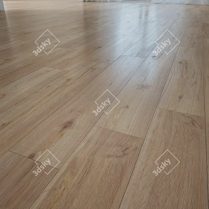 Northland Oak Wooden Floor 3D model image 1