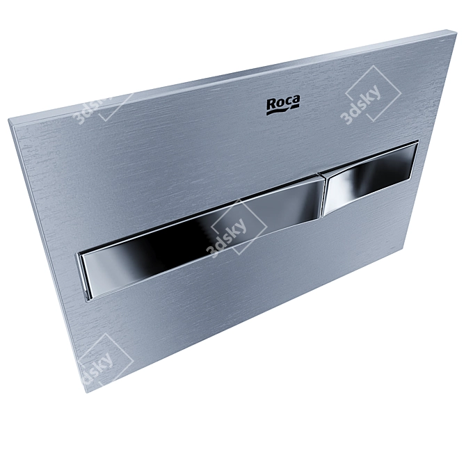 Roca PL2 Dual Flush Button 3D model image 2