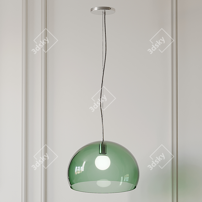 Fly Pendant Light by Laviani 3D model image 3