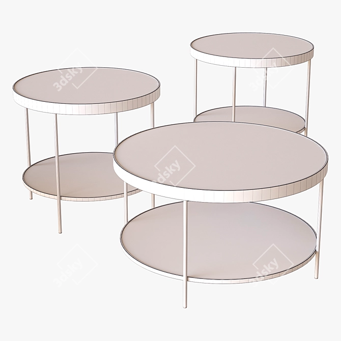 Giopagani Surround Me Coffee Tables 3D model image 2