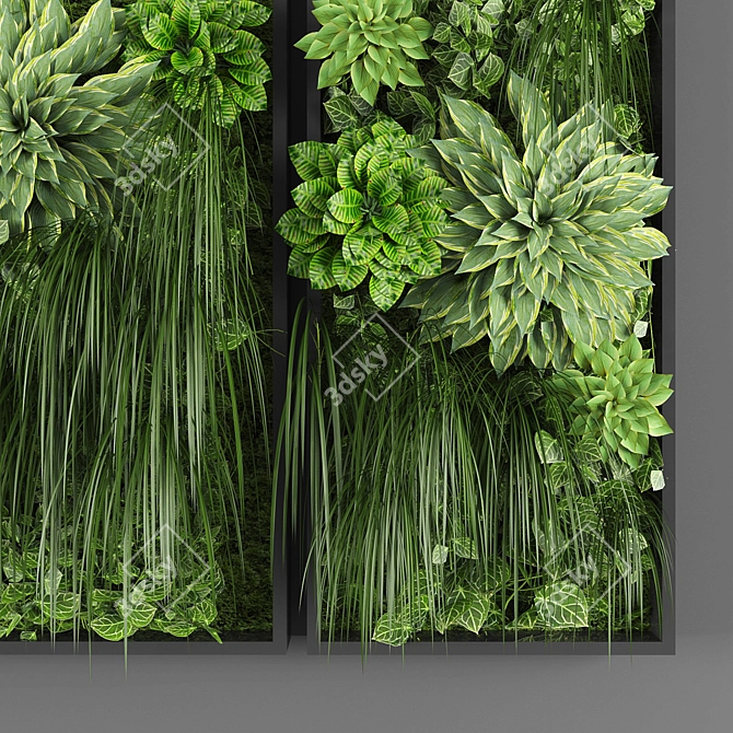 Polys 390386 Vertical Garden: Greenery at Your Fingertips 3D model image 2