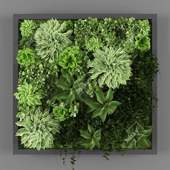 PolysVerts Vertical Garden 3D model image 1