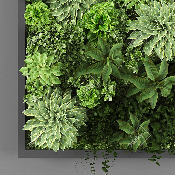 PolysVerts Vertical Garden 3D model image 2