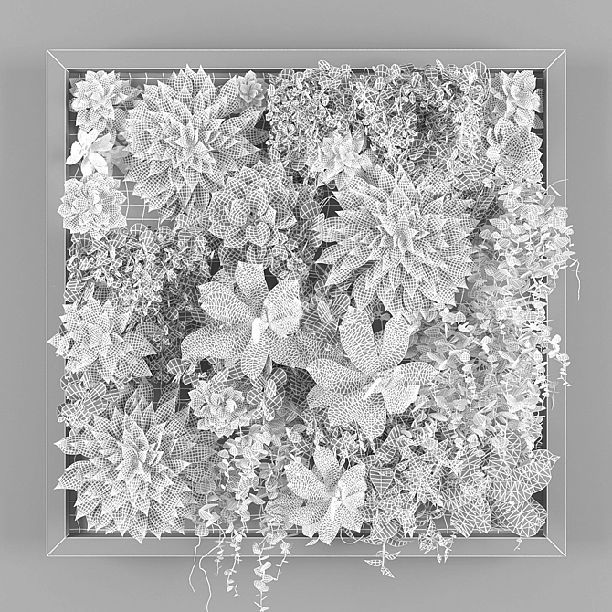 PolysVerts Vertical Garden 3D model image 3