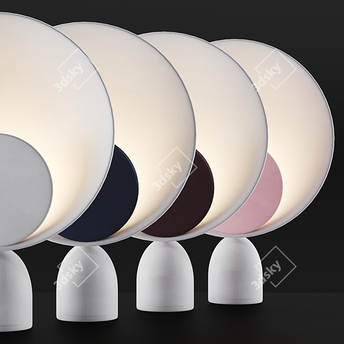 Cozy Glow: Blooper Table Lamp 3D model image 2