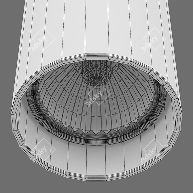 21449x Rullo Lightstar: Sleek Spot Ceiling Light 3D model image 4