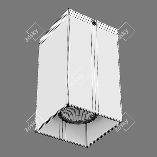 Modern Spot Light Fixture 3D model image 3