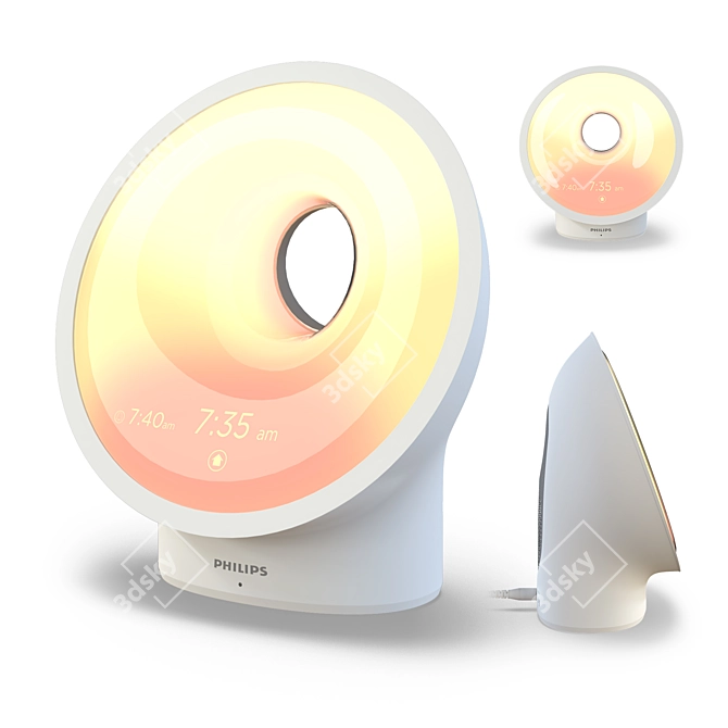 Philips Somneo Wake-up Light 3D model image 1