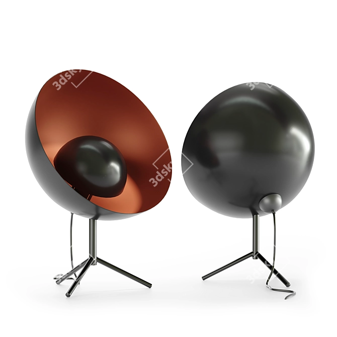 Satellite Illumination: Modern Table Lamp 3D model image 1