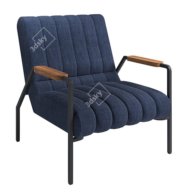 Rekord Retro Revival Chair 3D model image 1