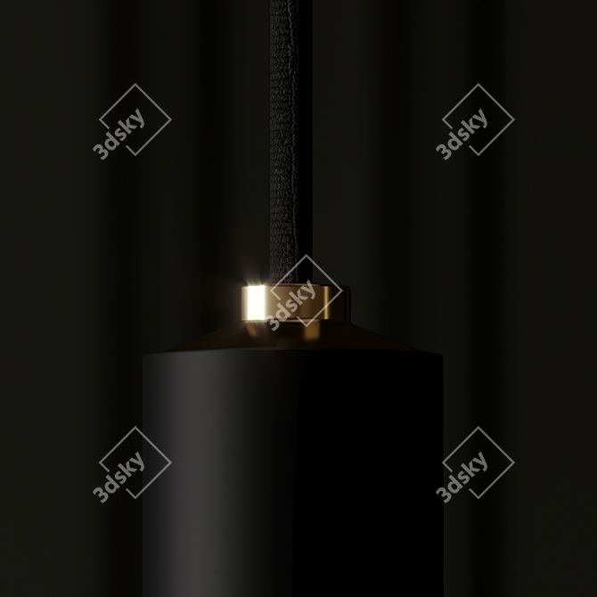 Minimalist Pendant Lighting: Via Pendant 3D model image 3