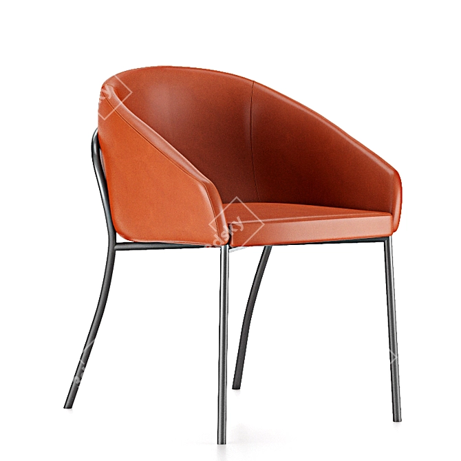 ErgoCloud Contour Chair 3D model image 1