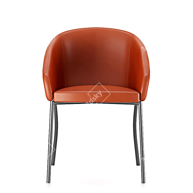 ErgoCloud Contour Chair 3D model image 2