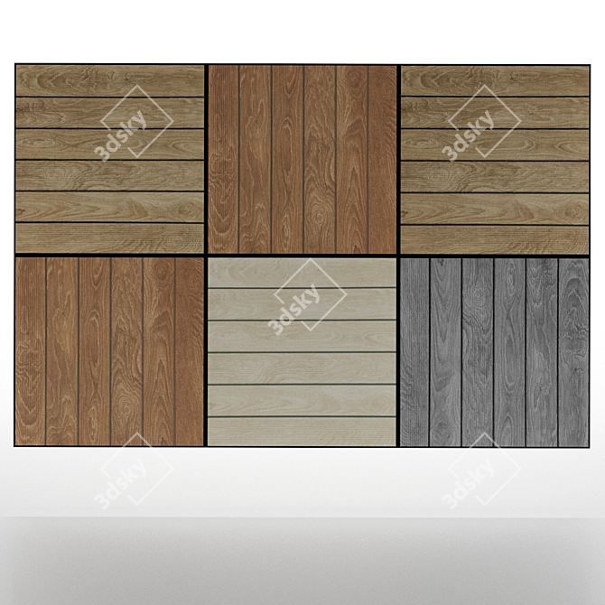 Modern Ceramic Wall & Floor 3D model image 1