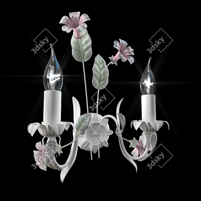 Rose Garden Sconce: Donolux W110200 / 2 3D model image 2