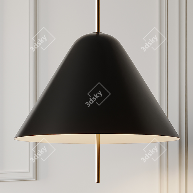 SPINStone Pendant Light 3D model image 2