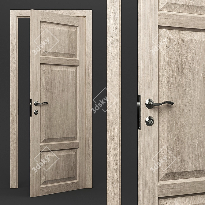 ELEGANCE 6 Door: Modern Style at Framyr 3D model image 2