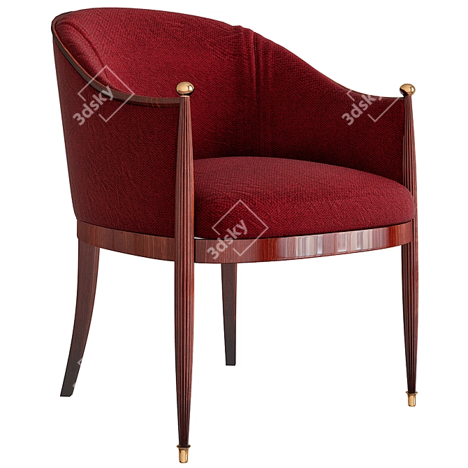 Elegant Italian Furniture: Salda 3D model image 1