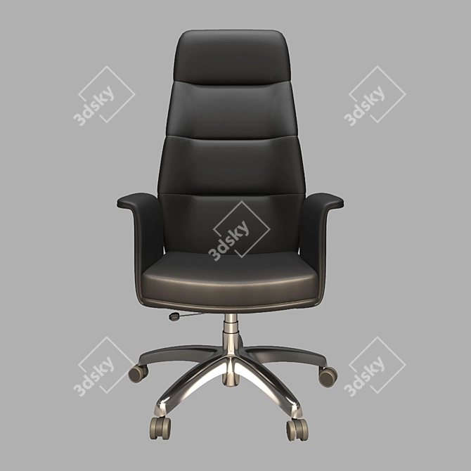 Italian Office Chair Eleganza 3D model image 3
