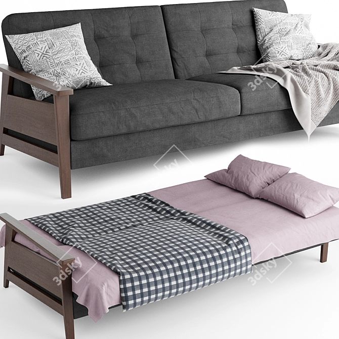 Olaf Click-Clack Sofa 3D model image 2