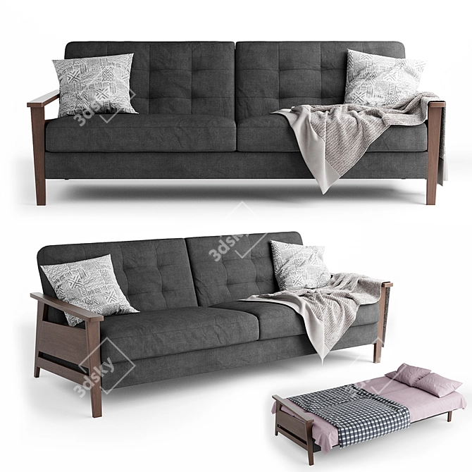 Olaf Click-Clack Sofa 3D model image 5