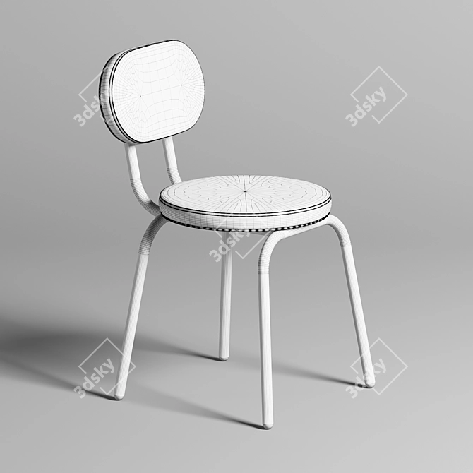 Delo Design Tru Chair 3D model image 2