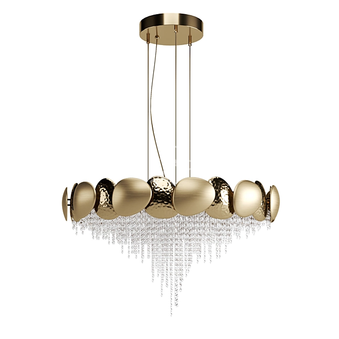 Masterful Castro Lighting Suspension 3D model image 1