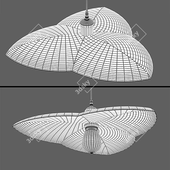 Luminara LED Ceiling Light 3D model image 3