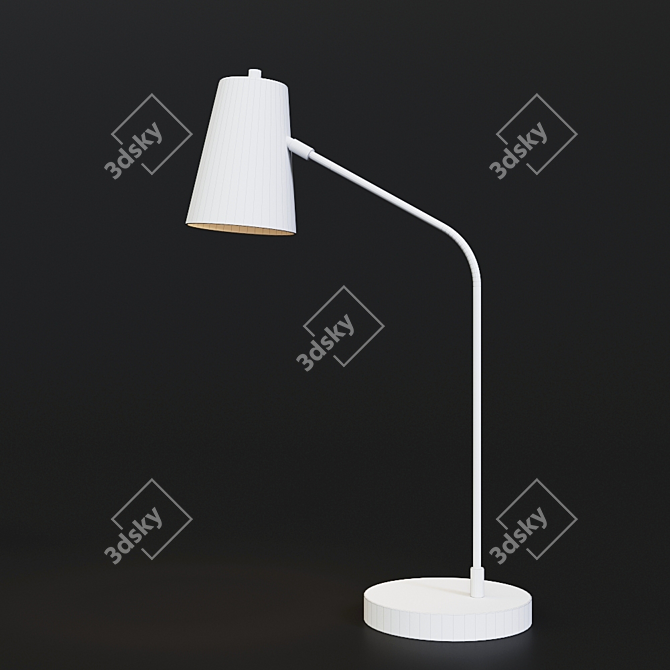 Elegant Kirby 8T-K150WT Lighting 3D model image 4