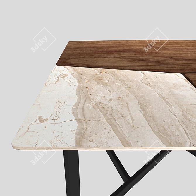 Garda Decor Coffee Table: Stylish and Functional 3D model image 2