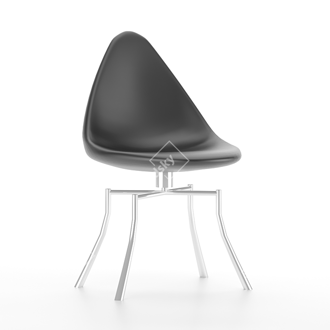 Sleek Spider Chair: 3D Model 3D model image 1