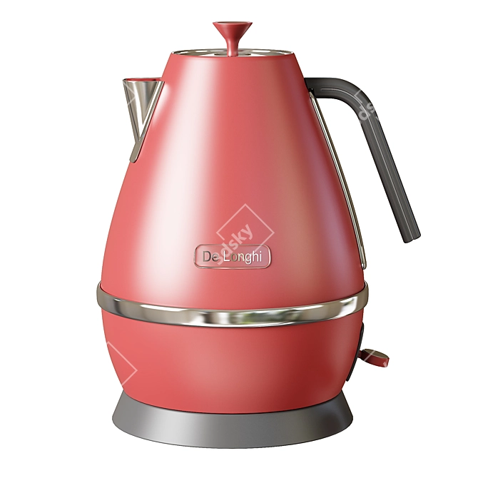 DeLonghi KBI 2001 Distinta: Stylish & Compact Kettle 3D model image 2