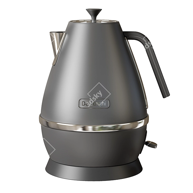 DeLonghi KBI 2001 Distinta: Stylish & Compact Kettle 3D model image 3