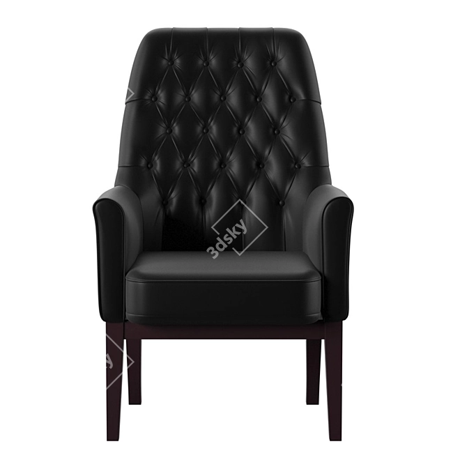 Parnassus Comfort Armchair 3D model image 2