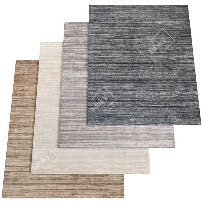 65 Inch Carpet - Soft and Stylish Flooring 3D model image 1