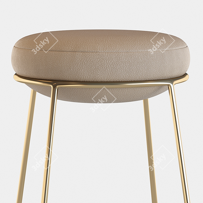 Modern Paula Rosales Nest Bar Stool 3D model image 3