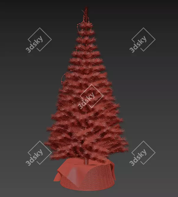 Christmas Tree 2 - 3D Model 3D model image 2