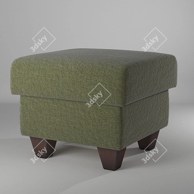 Title: Versatile Poofs Set 3D model image 4