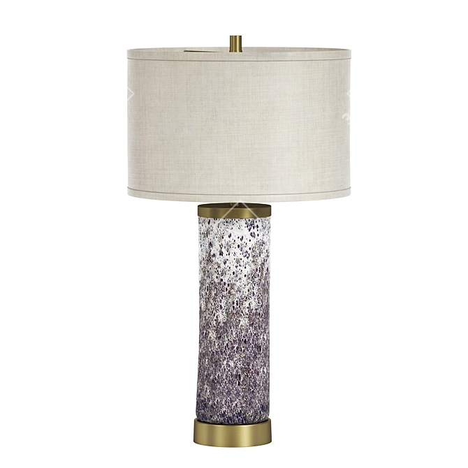 Elegant Gabby Laura Table Lamp 3D model image 1